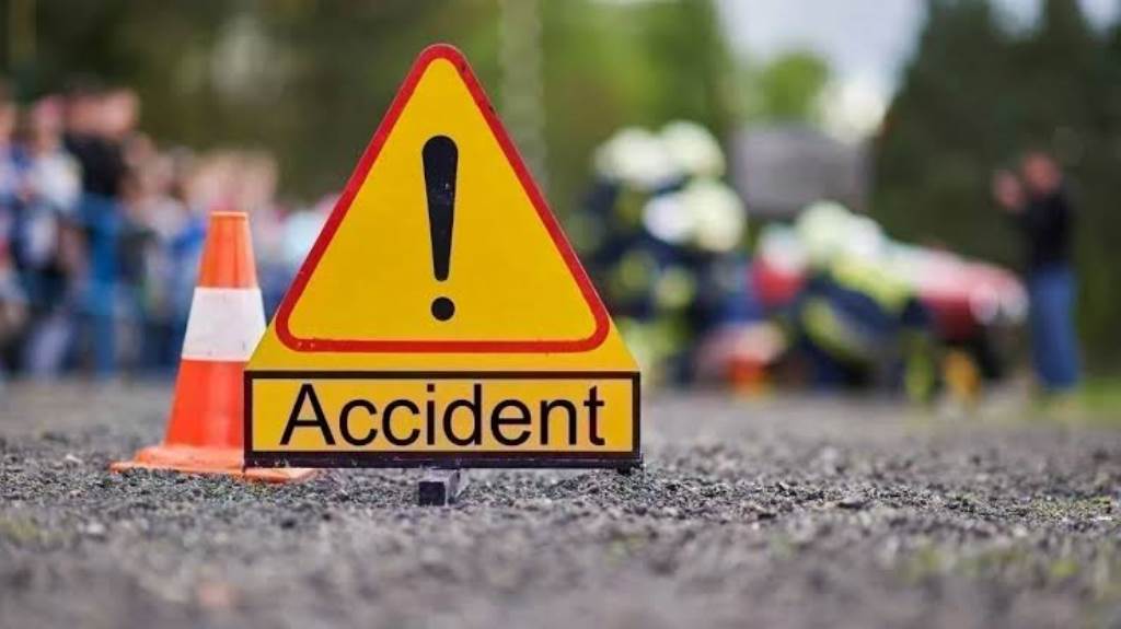 Road accident on BathindaChandigarh road Two injured in collision of two cars